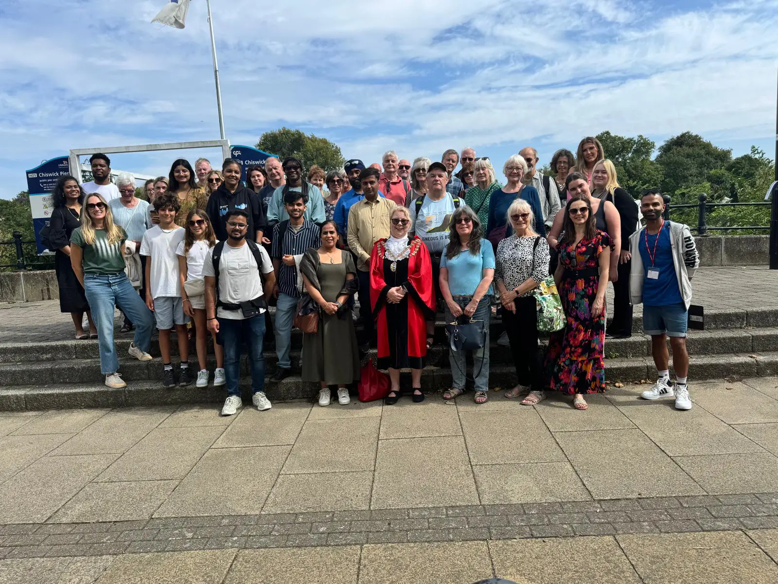 Volunteer boat event