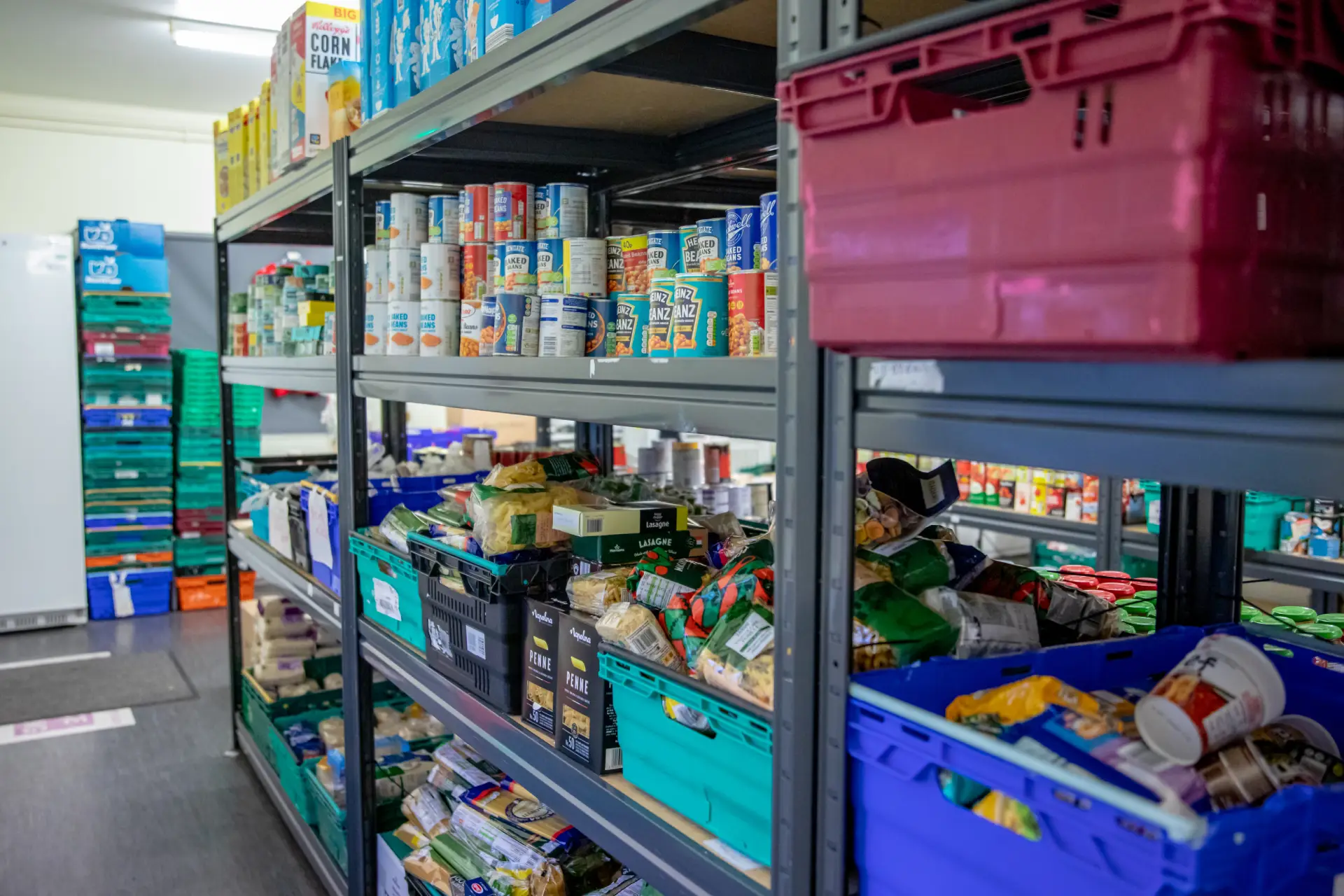 FoodBox shelves FoodBox shelves