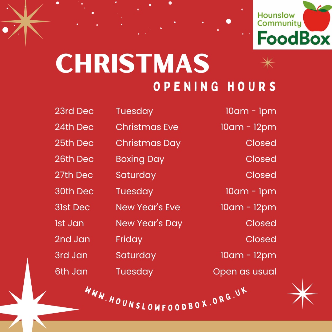 Beige and Red Modern Holiday Opening Hours Christmas Instagram Post – 2